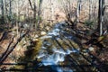 Hidden Mountain Trout Stream in the Blue Ridge Mountains Royalty Free Stock Photo