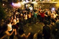 Hidrellez Spring Festival People dancing on the streets