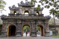 Hien Nhon Gate is located on the east side of the Imperial Citadel, Vietnam Royalty Free Stock Photo