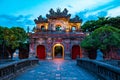 Ancient Asian gate - Hue Vietnam