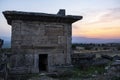 Hierapolis, Pamukkale, Denizli, Turkey, necropolis, ancient city, ruins, Holy City, roman empire, classical, temple, museum Royalty Free Stock Photo