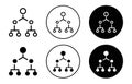 Hierarchical structure icon