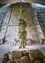 Hieroglyphic Stairway at Mayan Ruins - Copan Archaeological Site, Honduras