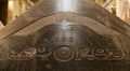 Hieroglyphics in Egyptian Museum, Cairo, Egypt Royalty Free Stock Photo