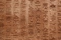 Hieroglyphs in color