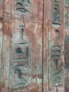 Hieroglyphs in the British Museum in London England Royalty Free Stock Photo