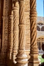 The Hieronymites Monastery illuminated by sunshine Royalty Free Stock Photo