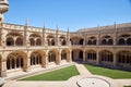 The Hieronymites Monastery illuminated by sunshine Royalty Free Stock Photo