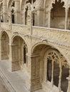 The Hieronymus monastery in Belem Royalty Free Stock Photo