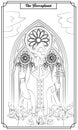 The Hierophant card