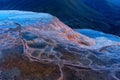 Hierve el Agua in the Central Valleys of Oaxaca. Mexico. Royalty Free Stock Photo