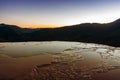 Hierve el Agua in the Central Valleys of Oaxaca. Mexico Royalty Free Stock Photo
