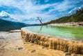 Hierve el Agua, natural rock formations in the Mexican state of Oaxaca Royalty Free Stock Photo