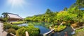 Higashi Honganji Temple panorama in Kyoto, Japan Royalty Free Stock Photo