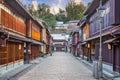 Higashichaya District of Kanazawa, Japan Royalty Free Stock Photo