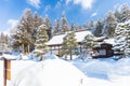 Higashiyama Temple trail in Takayama, Japan. Royalty Free Stock Photo