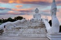 High above Phuket stands the currently famous landmark of the island, the Temple of the Great Buddha.