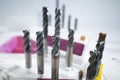 High accuracy carbide endmill for high precision cutting automotive part by CNC machining center