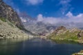 Lake Fiorenza in Alps, Italy Royalty Free Stock Photo