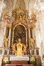 High altar in Saint Peter`s Church Munich Royalty Free Stock Photo