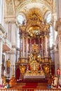 High altar in St. Peter`s Church, Munich Royalty Free Stock Photo