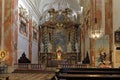 The high altar of the St. Rochus church in Vienna, baroque style Royalty Free Stock Photo