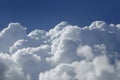 High altitude cumulus clouds Royalty Free Stock Photo