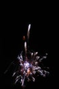 High altitude fireworks from 2012 in Berlin, Germany Royalty Free Stock Photo