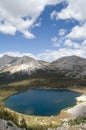 High altitude lake Royalty Free Stock Photo