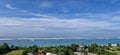 High Angle Panaromic View of Pandawa Beach Coastline, Bali Royalty Free Stock Photo
