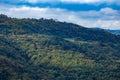 High angle shot of the beautiful landscape in Istria, Croatia