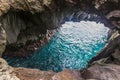 High angle shot of the hotbed of the island of Lanzarote, Canary Islands, Spain