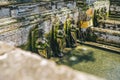 Goa Gajah bathing statue fountain Royalty Free Stock Photo