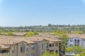 High angle view of apartment buildings at Ladera Ranch in California