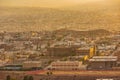 High angle view of the beautiful El Paso city Royalty Free Stock Photo