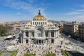 High angle view of the Cathedral of Art in Mexico Royalty Free Stock Photo