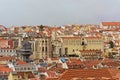 Ruins of the church of the Carmo convent and Santa Justa elevator