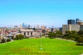 A high angle view of Kansas City Missouri