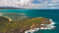 High angle view of Las Cabezas Chiquitas in Fajardo Puerto Rico