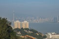 High angle view of the Macao skyline Royalty Free Stock Photo