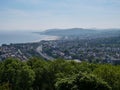 A55 North Wales Expressway at Colwyn Bay Royalty Free Stock Photo