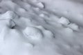 high angle view of snow texture background