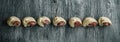 Catalan stuffed galets, web banner format