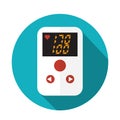 High blood pressure concept. Vector illustration Royalty Free Stock Photo