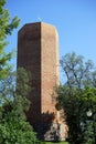 High brick tower