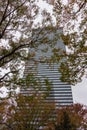 High buildings in Shinjuku district in Tokyo Japan Royalty Free Stock Photo