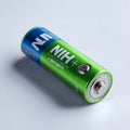 High Capacity Lithium-Ion Battery Cell Designed for Modern Electronic Power Needs and Energy Storage Royalty Free Stock Photo