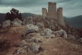 High castle of Calascio Royalty Free Stock Photo