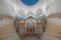 High ceiling entry foyer