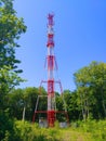 High cell tower Royalty Free Stock Photo